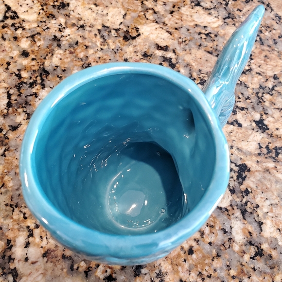 Blue iridescent mermaid mug - Picture 3 of 4